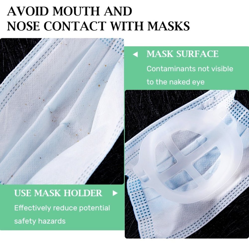 3D Face Mask Bracket for Adults - Set of 5 - Picture 6 of 6